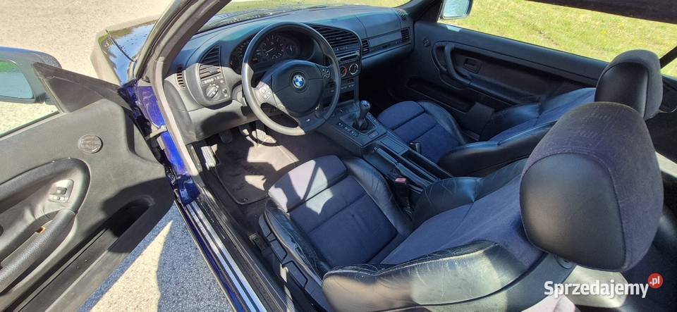 Bmw e36 Cabrio 320i m52 Montrealblau Bez Rdzy Rok produkcji 1996 Warszawa