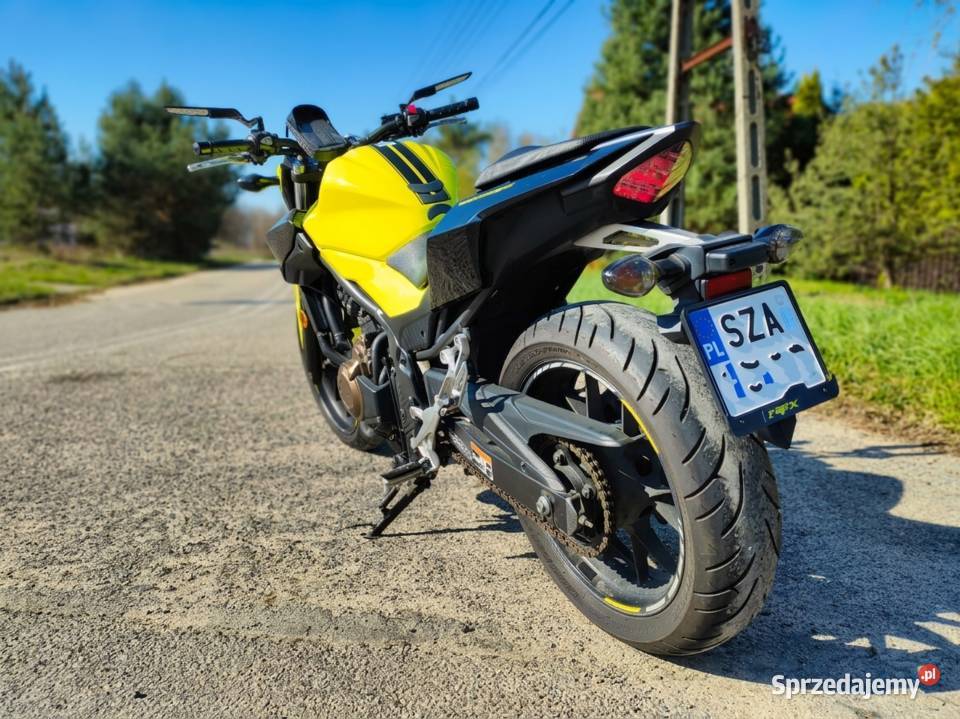 Honda CB 500F Ładna Serwisowana Niski Przebieg nieuszkodzony Motocykle, skutery, quady Zawiercie