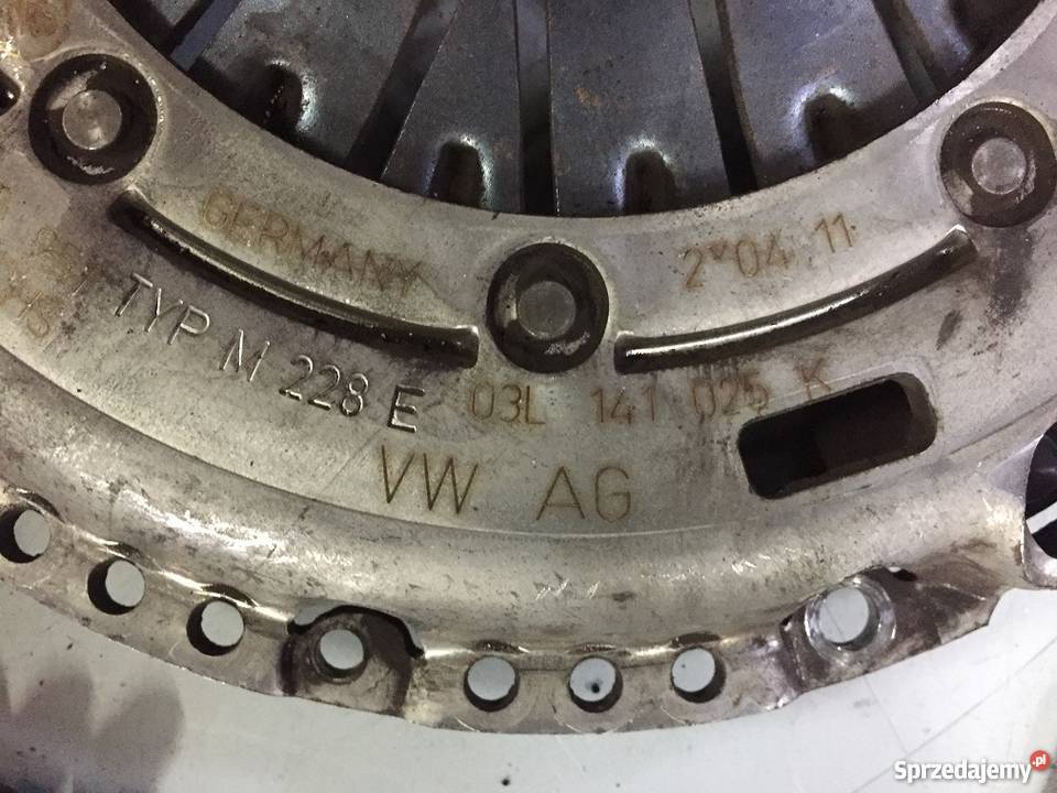 sprzęgło tarcza docisk 03L141025K 16tdi CAY vw sprzedam