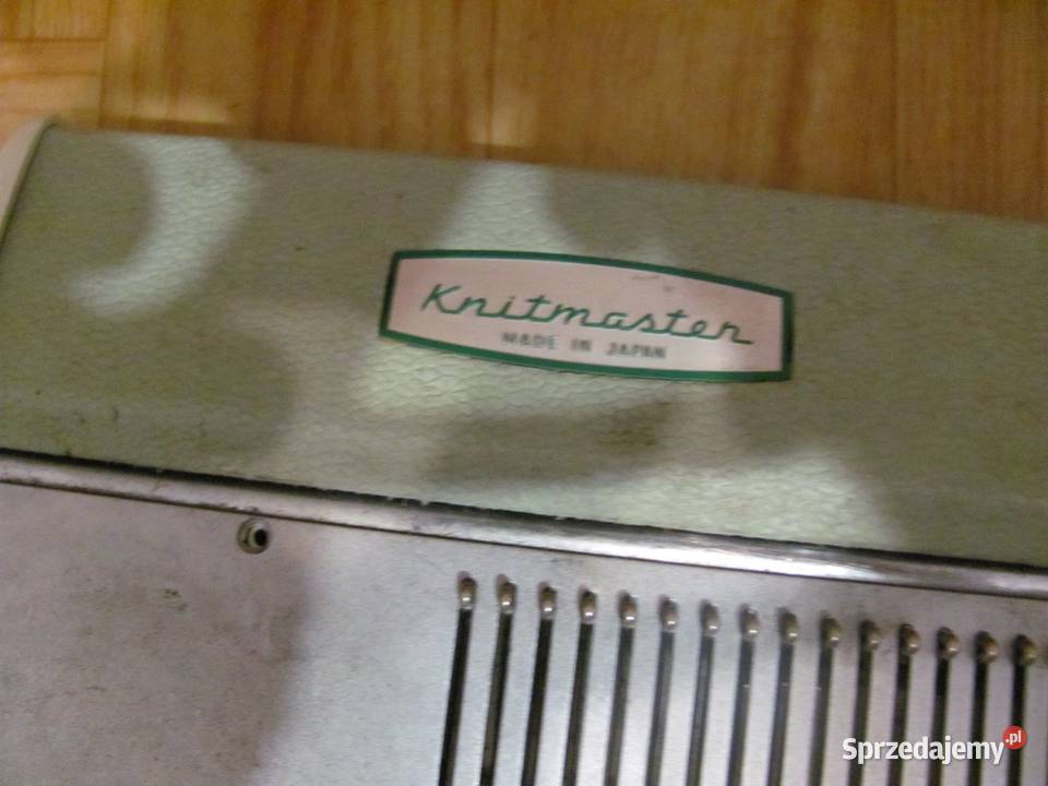 Maszyna Dziewiarska Knitmaster niepełny komplet Zamość