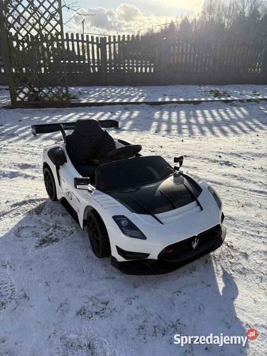 Auto na akumulator dzieci Maserati NOWE lubuskie Skwierzyna