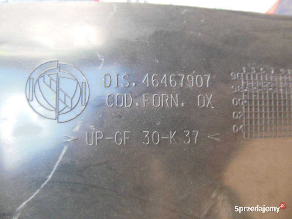 Osłona Silnika Prawa Fiat Cinquecento Seicento Kozy