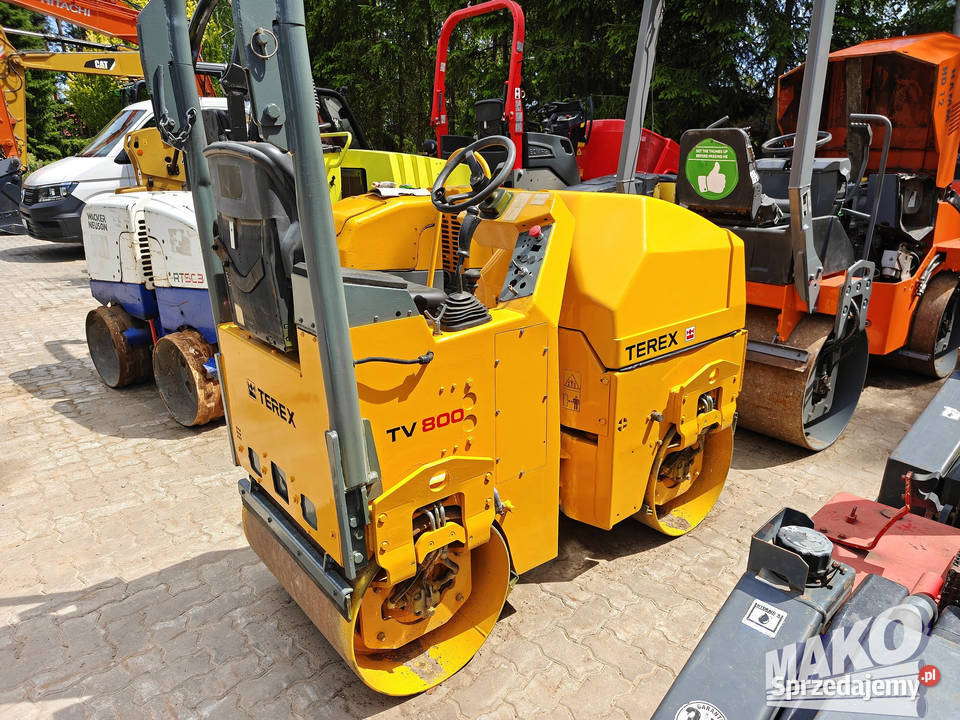 Walec dwubębnowy Terex Benford TV800 KRF nie