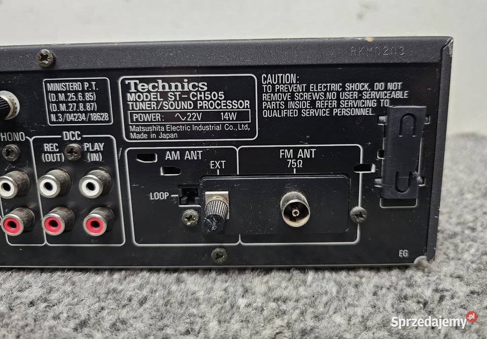 Tuner sound processor TECHNICS STCH505 Kraków