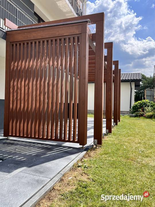 Zadaszenie tarasu pergola tarasowa Architektura ogrodowa Pilzno