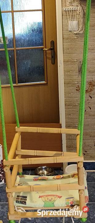 Huśtawka drewniana dzieci Olsztyn