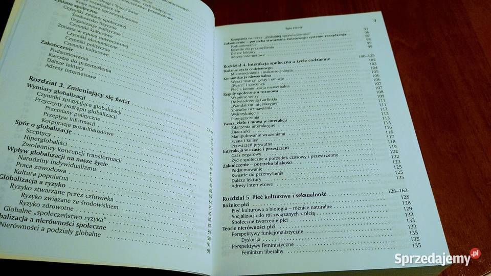 Socjologia Anthony Giddens 2007 Gdańsk sprzedam