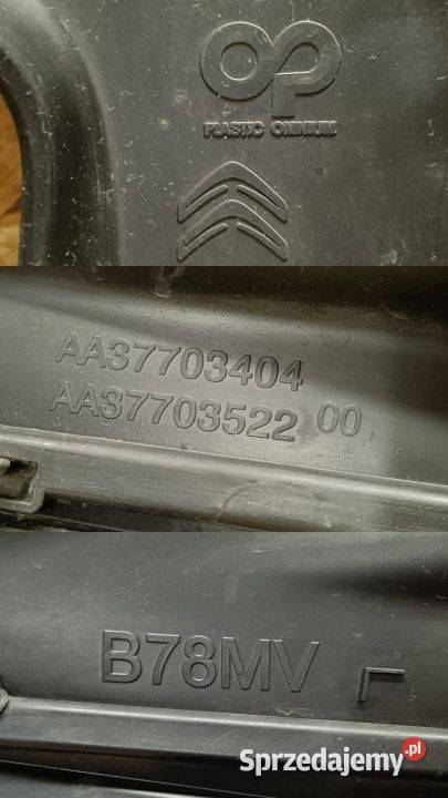 CITROEN C4 PICASSO II LIFT KRATKA zderzaka prawa Pleszew sprzedam