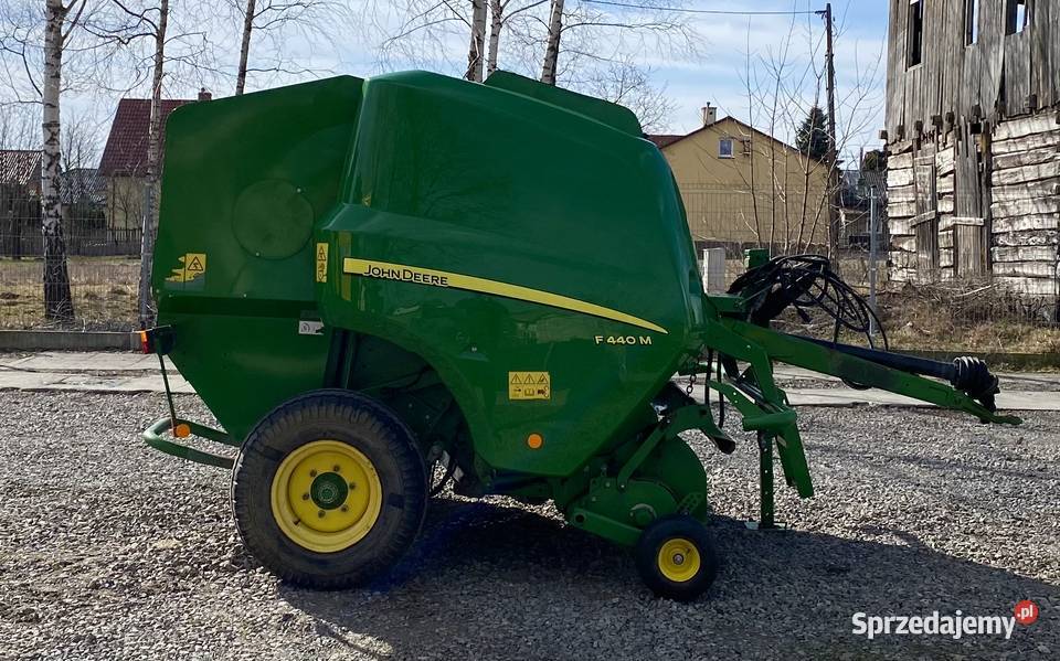 Prasa John Deere F440M MaxiCut 2015r Rolujące (belujące) lubelskie Ćmiłów