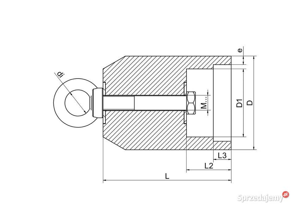 Głowica PE do do wciągania rur 125 mm Jarocin