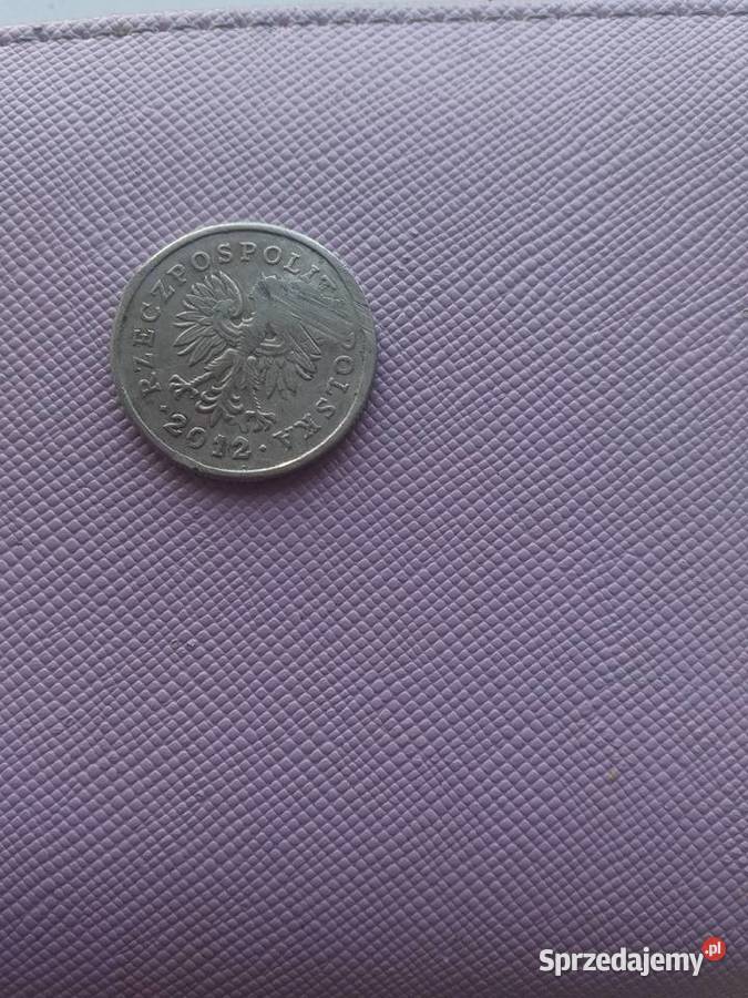 Moneta 1 zł z 2012roku