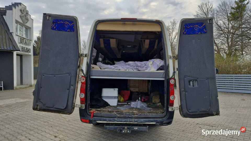 Volkswagen Crafter Przerobiony na kamper Rok produkcji 2008 Słupsk