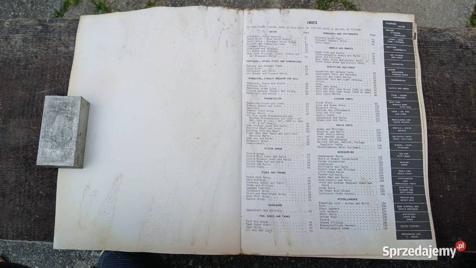 Harley Dawidson Podrecznik czesci Gryfów Śląski