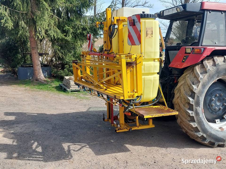 Opryskiwacz Dubex 1200l lance 15m hydraulika Wolbrom