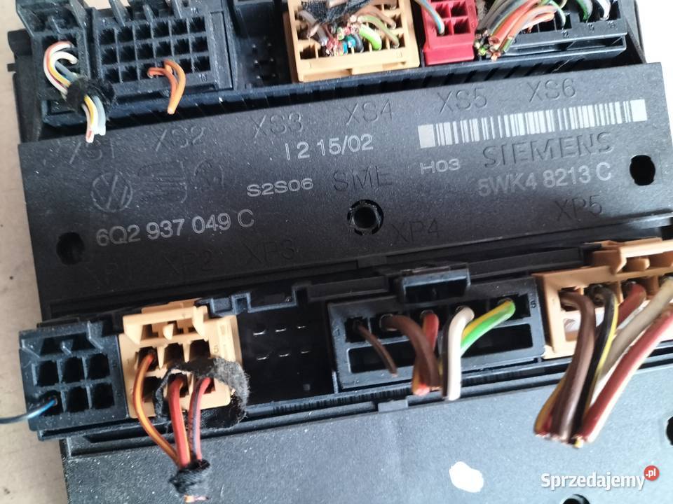 VW POLO MK4 9N 12 MODUŁ KOMFORTU 6Q2937049C Kamień-Kolonia sprzedam