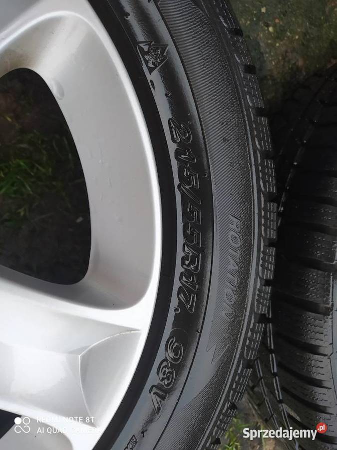 Felgi aluminiowe 17 opony zima Peugeot 407 Międzychód sprzedam