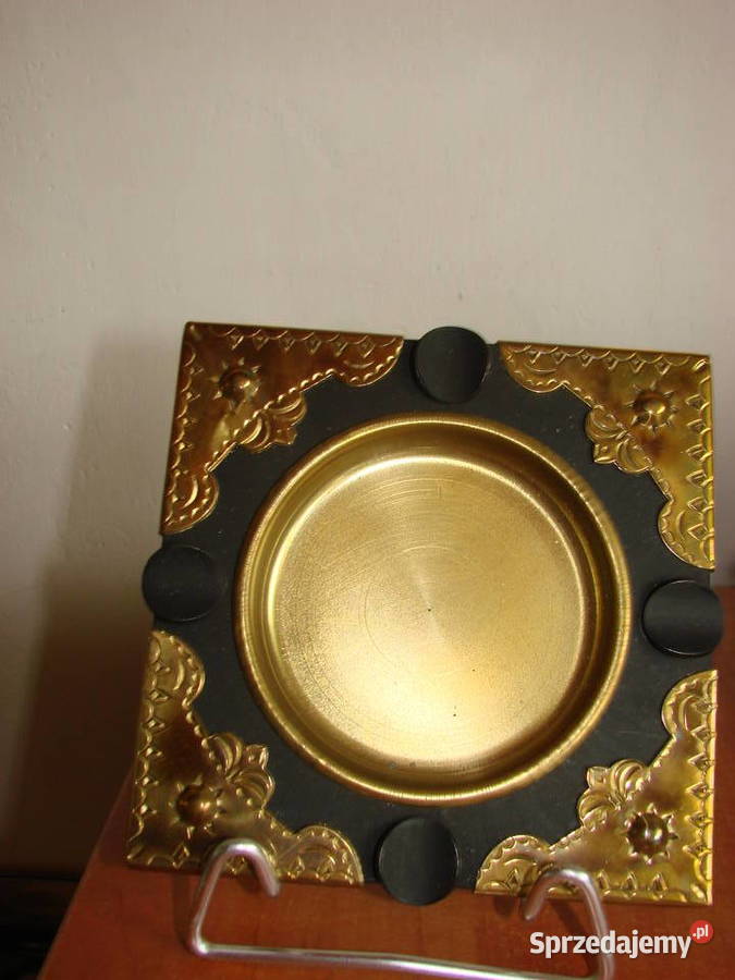 orientalna popielniczka PRL Rękodzieło Pruszcz Gdański