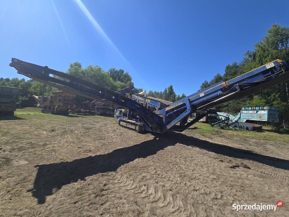 Przesiewacz sortownik Fintec 640 scalper Sandvik Trachy