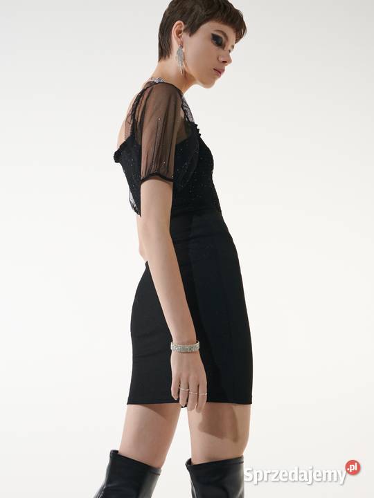 czarna spódnica Sinsay L małopolskie Olkusz