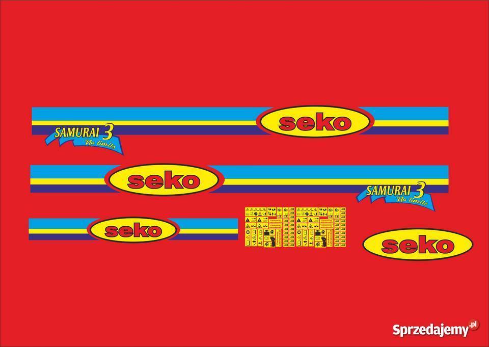 naklejki seko samurai 3 Jeżewo