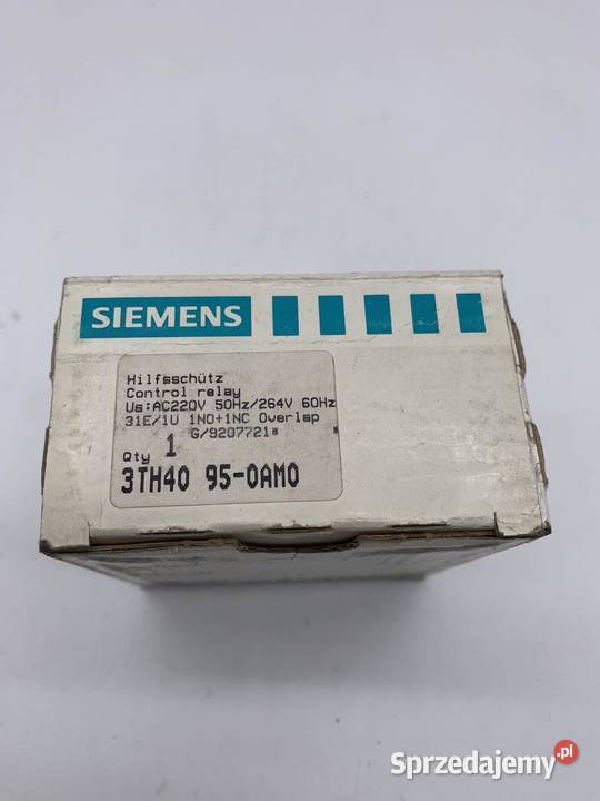 Siemens 3TH40 950AM0 Stycznik Warszawa
