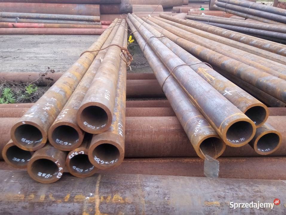 Rury stalowe grubościenne bez szwowe Łobez