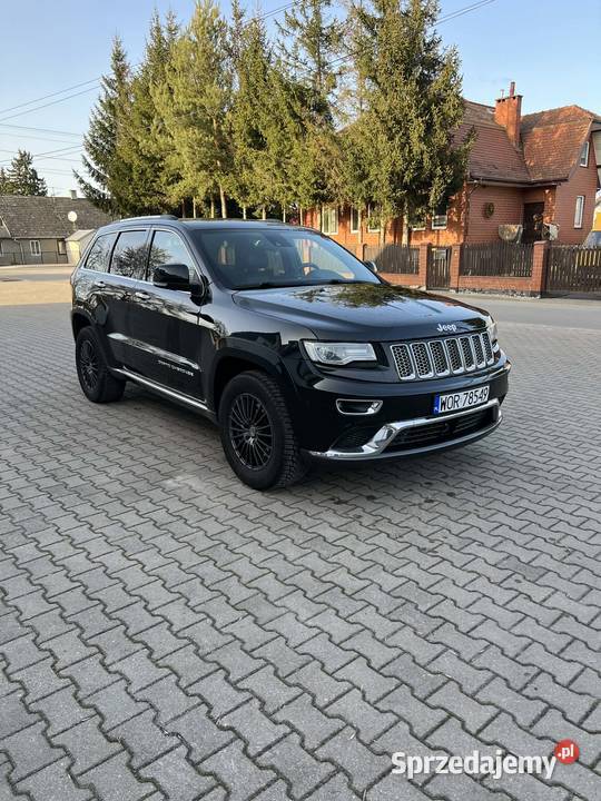 Jeep Grand Cherokee 30 CRD V6 Summit 250 Polski czujnik parkowania Ostrów Mazowiecka