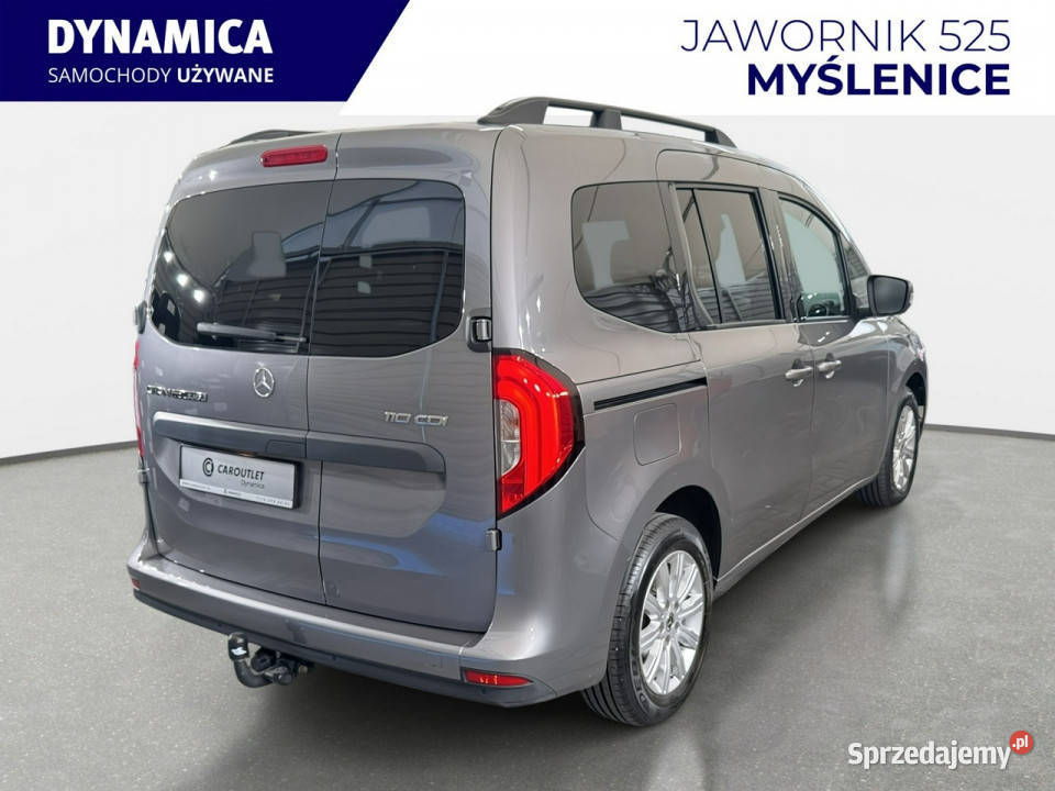Mercedes Citan Tourer 15CDi 95 M6 2021 r HAK przyciemniane szyby Mercedes-Benz Myślenice