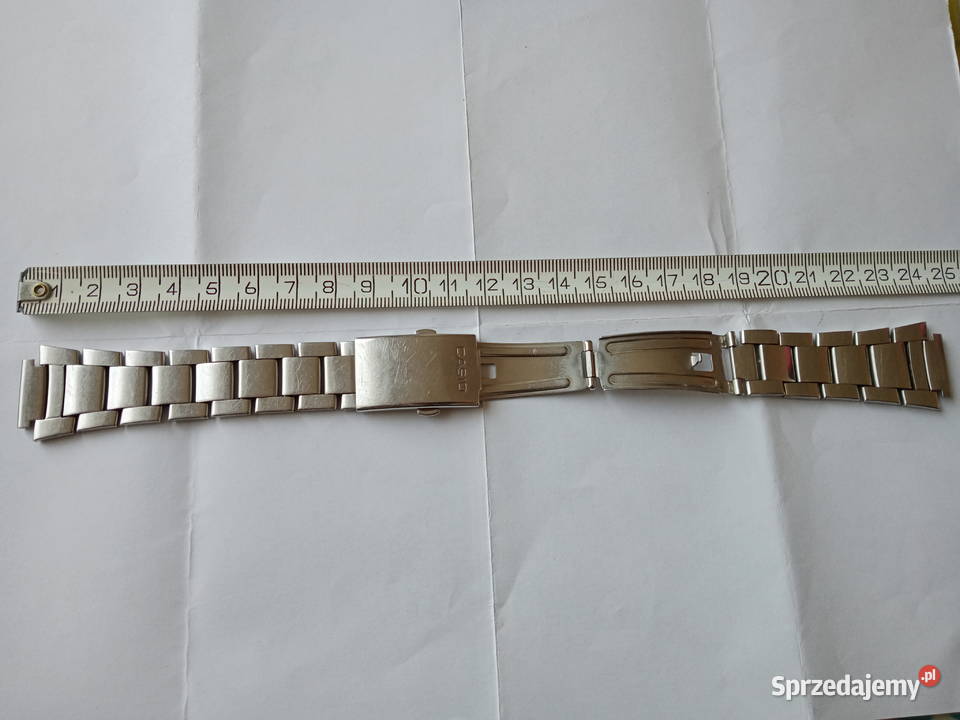 Pasek stalowy S1229N do zegarka Casio Bransoleta Wrocław