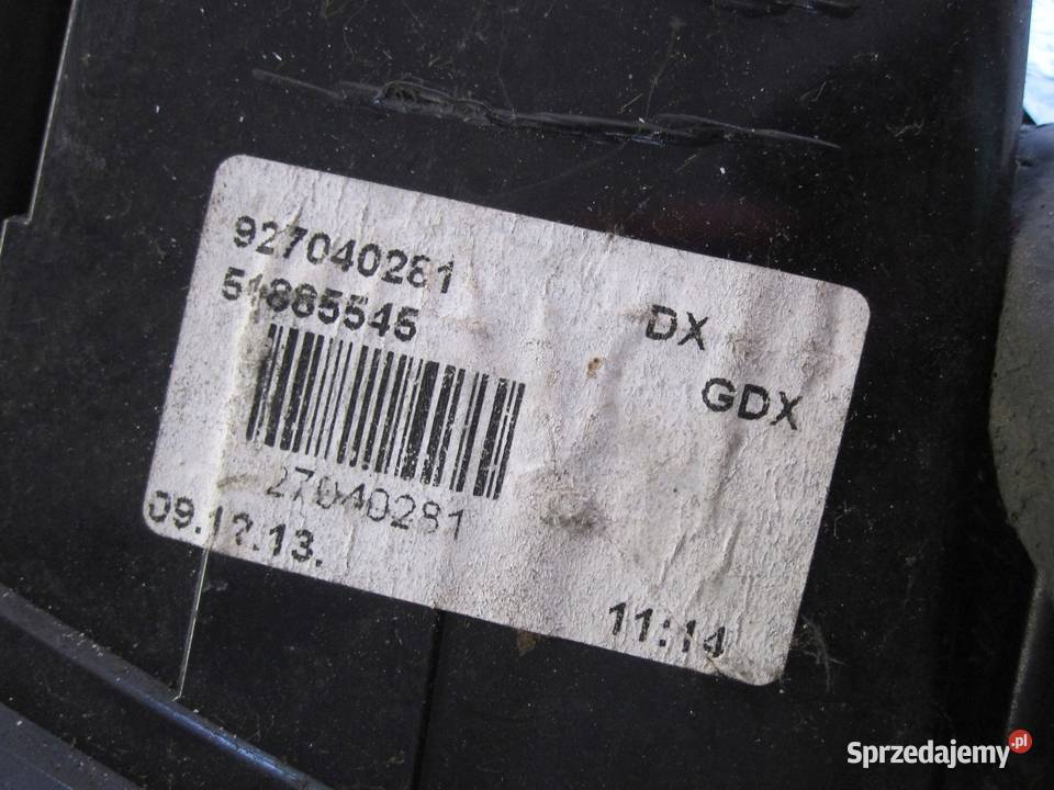 FIAT 500 09r lampa prawa tył ANGLIK 51885545 Kielce