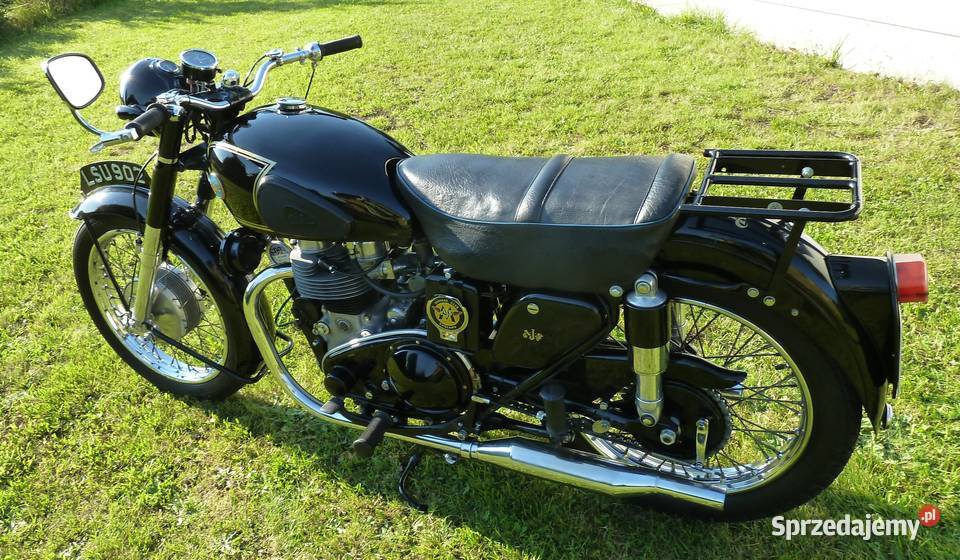 AJS M20 Angielski motocykl Rok produkcji 1954 pomorskie Lębork