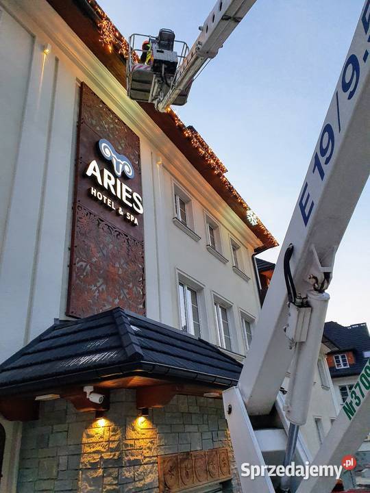 Wynajem Podnośnik koszowy Zwyżka 20m śląskie wynajem