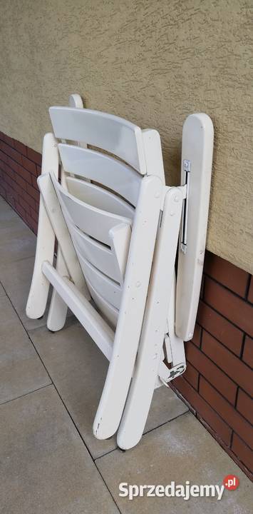 Krzesło ogrodowe leżak regulowany drewniany Garwolin sprzedam