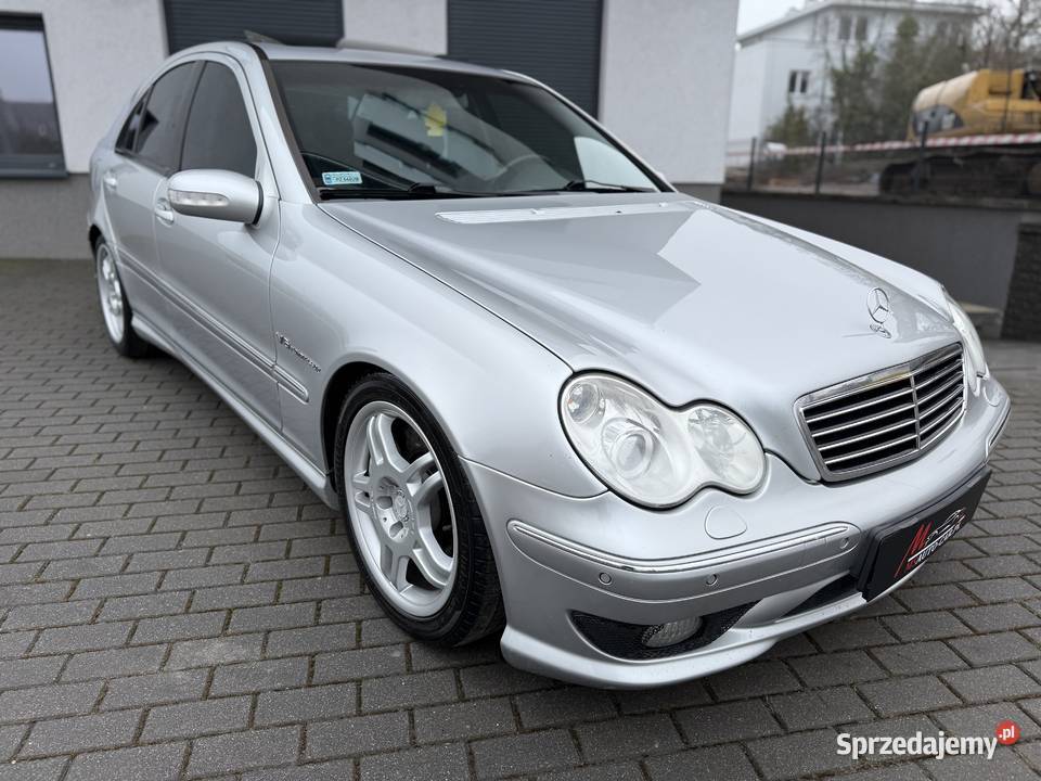 Mercedes Benz C 32 AMG 32 Benzyna V6 Skóry Motoryzacja wielkopolskie Poznań