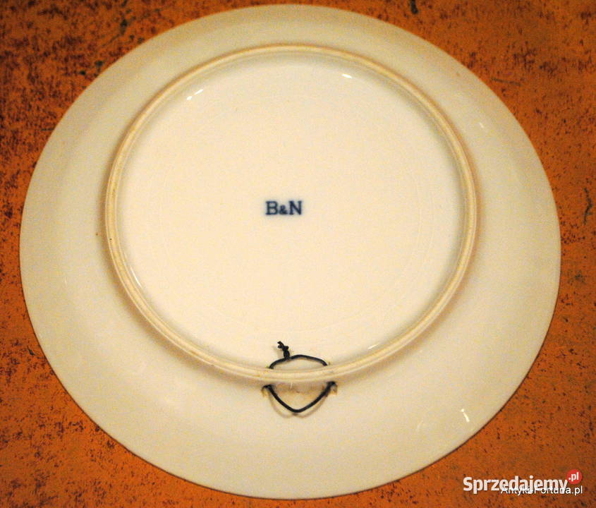 Talerze kobaltowe Sceny biblijne pomorskie Mała Karczma sprzedam