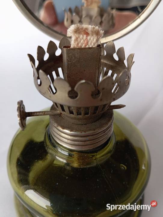 LAMPA NAFTOWA z LUSTREM PRL NOWA Niemodlin sprzedam