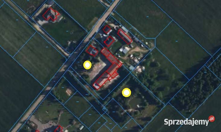 Siedlisko 7150m2 dom 155m2 magazyn 600m2 Wymysły sprzedam