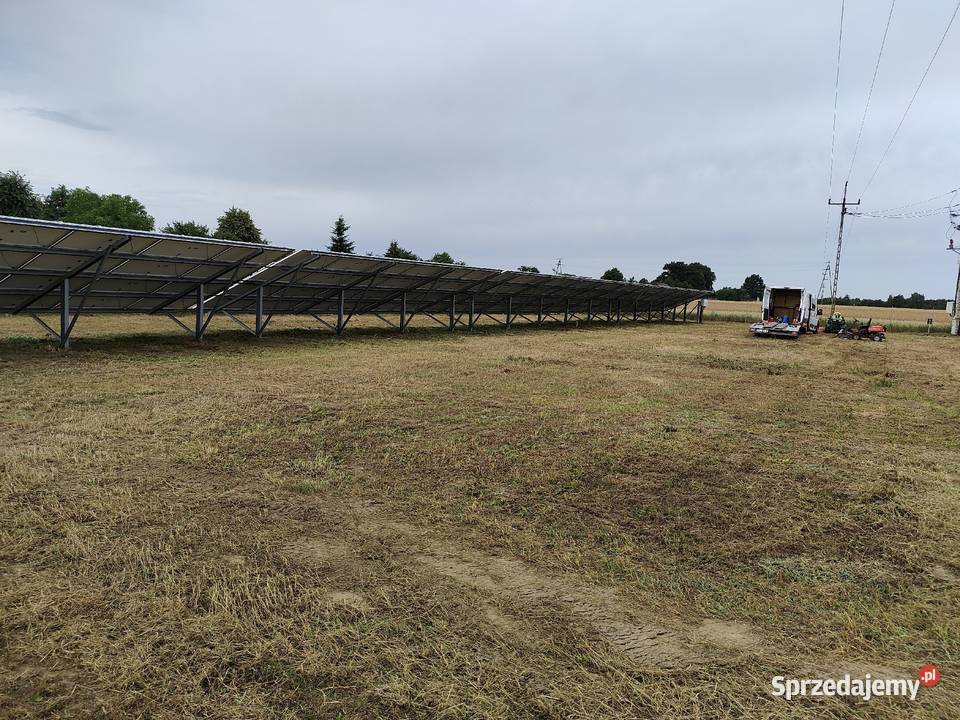 Koszenie farm fotowoltaicznych nieuzytkow warmińsko-mazurskie Elbląg