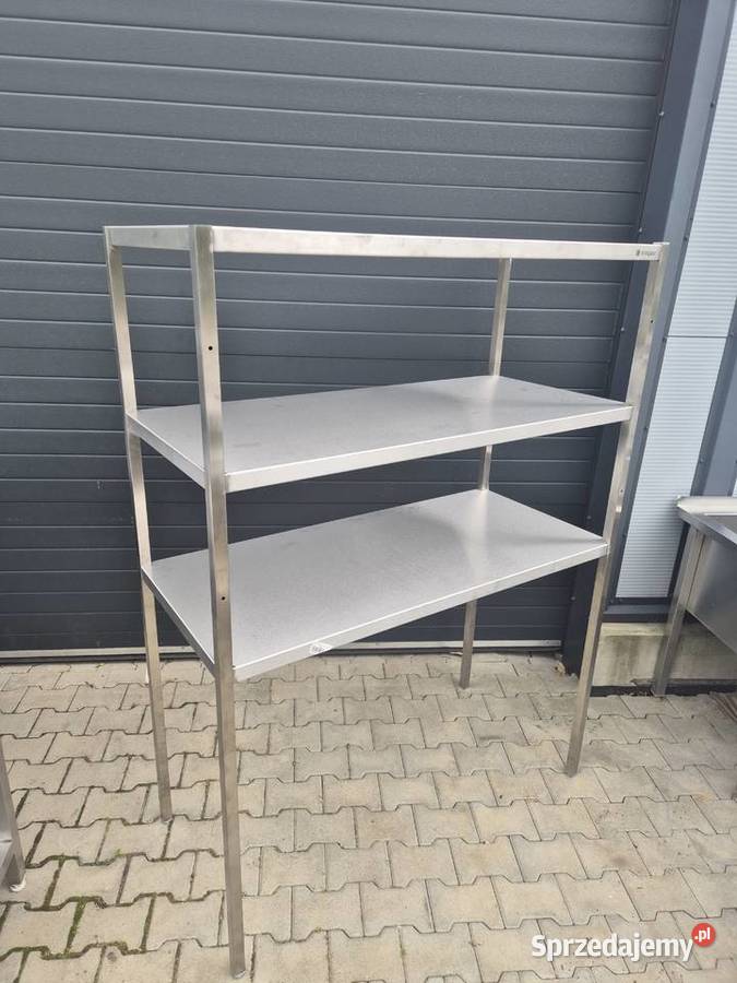 Solidny Regał Gastronomiczny Stal Nierdz 3 Półki Ostrów Wielkopolski