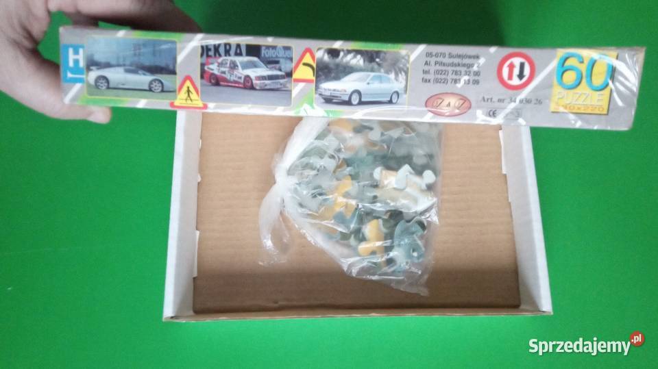 Puzzle samochód młodzieży Warszawa sprzedam