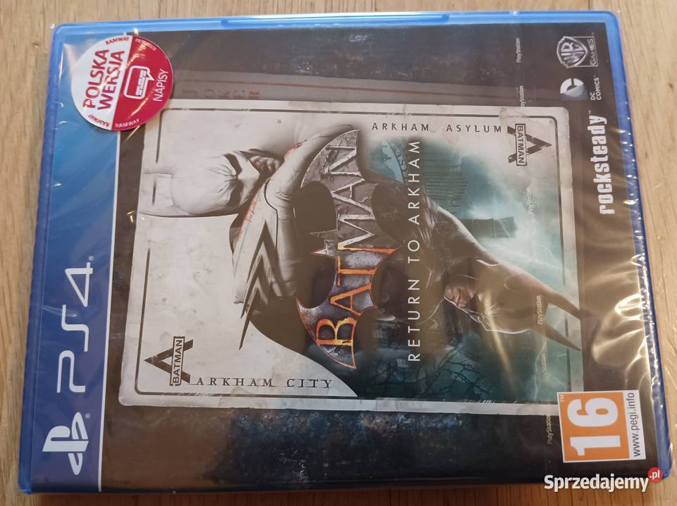 Batman Return To Arkham na Playstation 4 4 i 5 Gry na konsole Gdańsk
