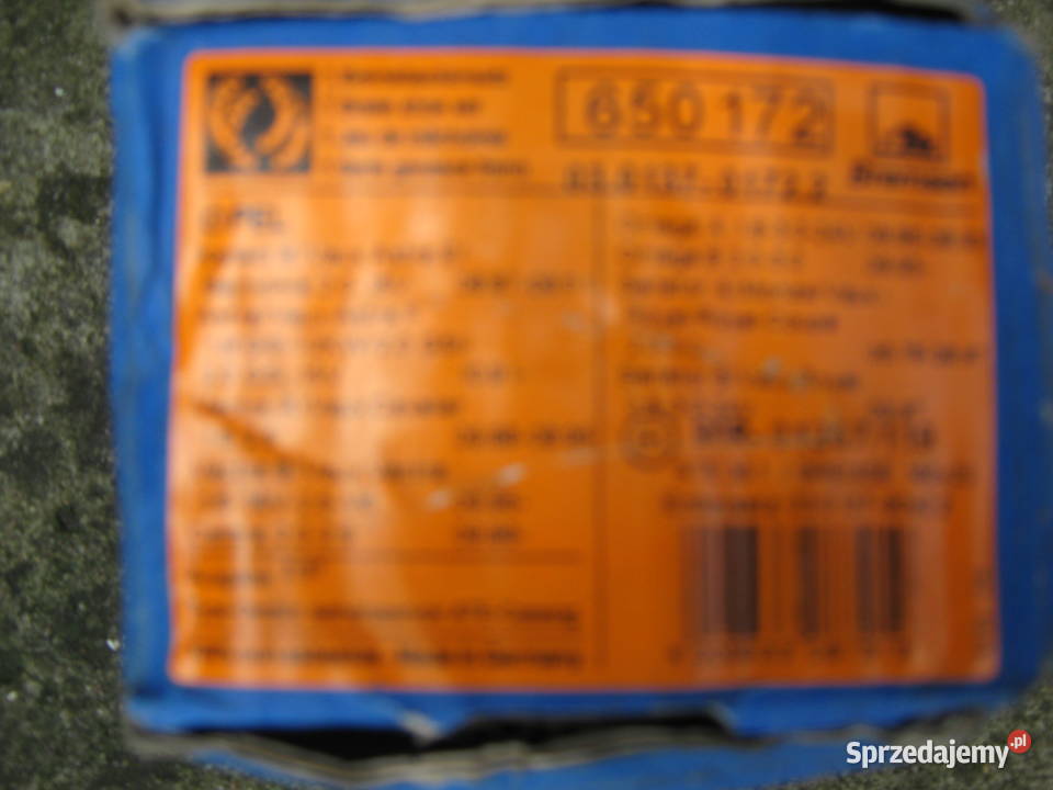 ATE SZCZĘKI HAMULCOWE OPEL VECTRA A B ASTRA F osobowe śląskie Częstochowa sprzedam