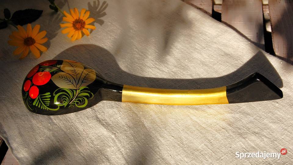 Chochłoma ręcznie malowana rosyjska łyżka Pozostałe Lublin