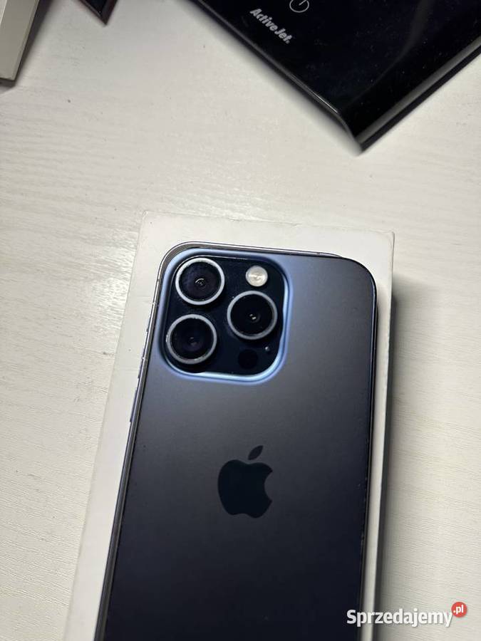 iPhone 15 Pro 128GB Blue Titanium 89 kondycji Nowa Sarzyna sprzedam