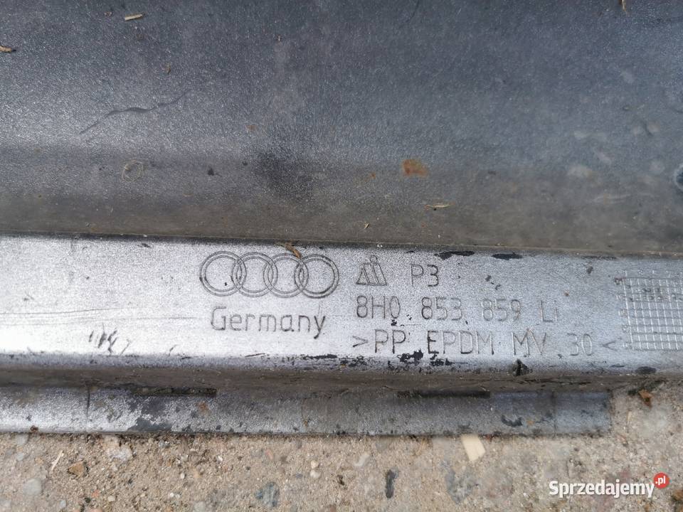 listwa progowa audi a4 b6 b7 cabrio prawa lewa sprzedam