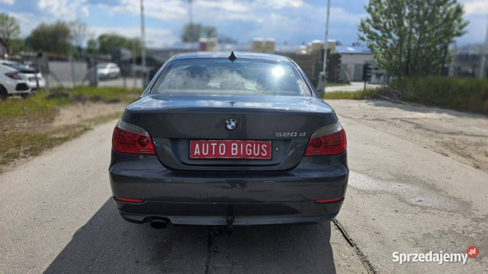 BMW 520 Lift Navi zrejestrowana E60 20032010 manualna BMW pomorskie