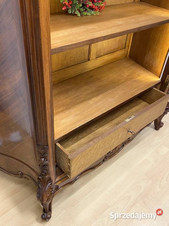 BIBLIOTEKA witryna renowacji Ludwik XV Galbe Warszawa sprzedam