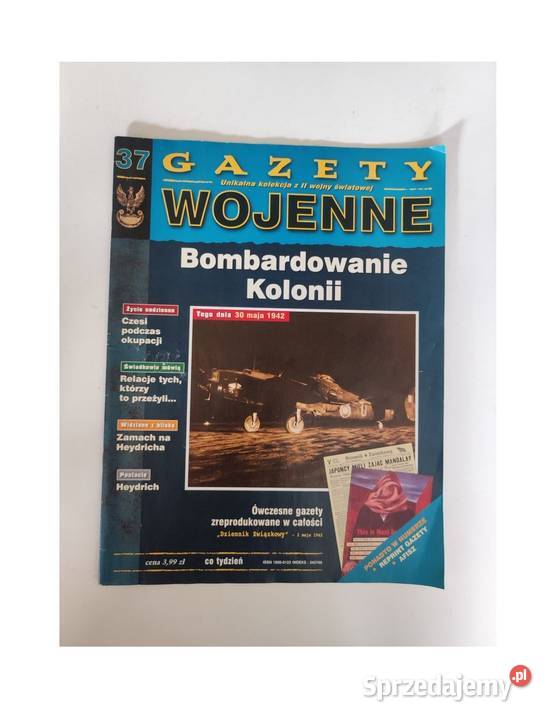 Gazety wojenne Bombardowanie Kolonii 1998 Kielce