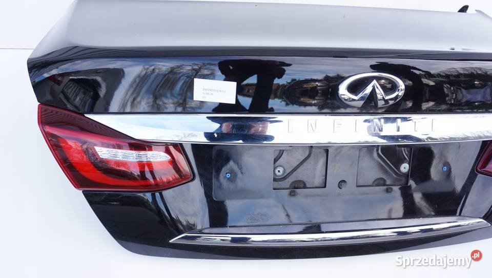 LISTWA DŁUGA W KLAPĘ BAGAŻNIKA INFINITI Q70 LIFT Nowy Tomyśl