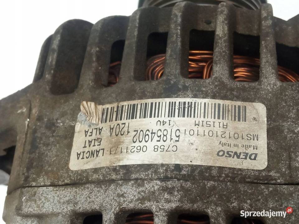 ALTERNATOR 51854902 19 CDTI Alfa Romeo 159 I Układ elektryczny silnika świętokrzyskie